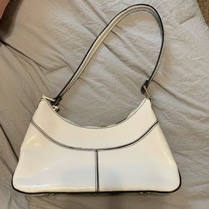 White shoulder bag